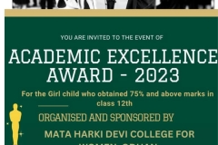 Academic Excellence Award-2023