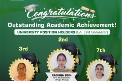 Outstanding Academic Achievement